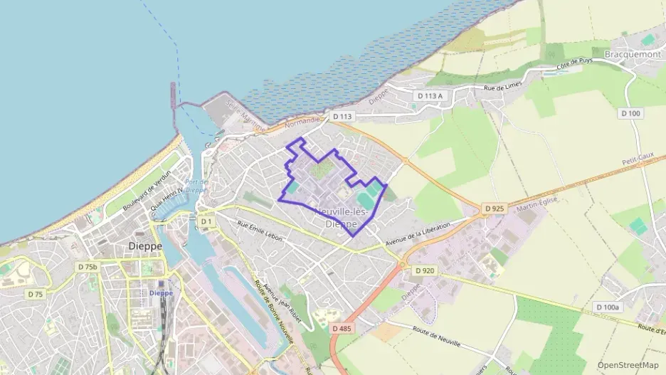 Maison 100 m² cinq pièces à vendre à Dieppe