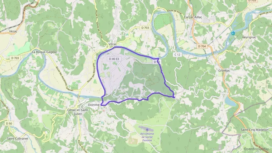 Maison 118 m² quatre pièces à vendre à Domme