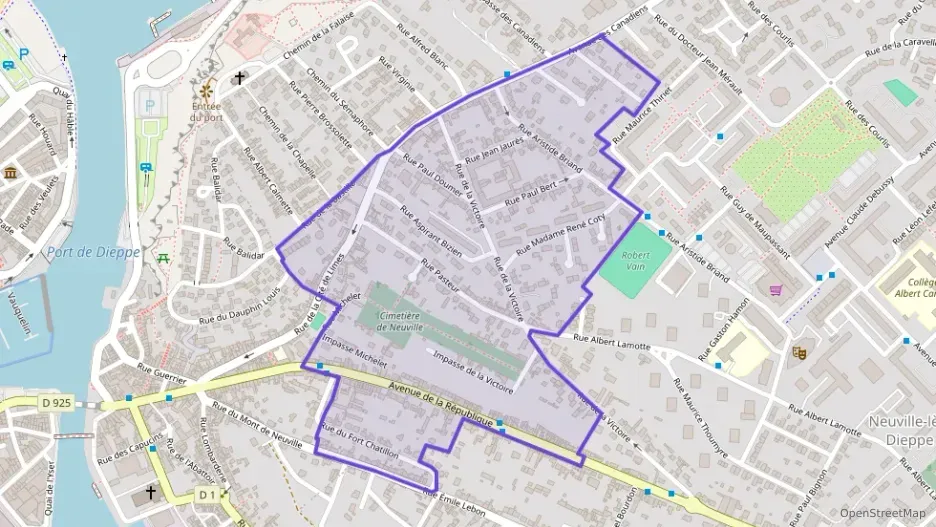 Maison 55 m² trois pièces à vendre à Dieppe