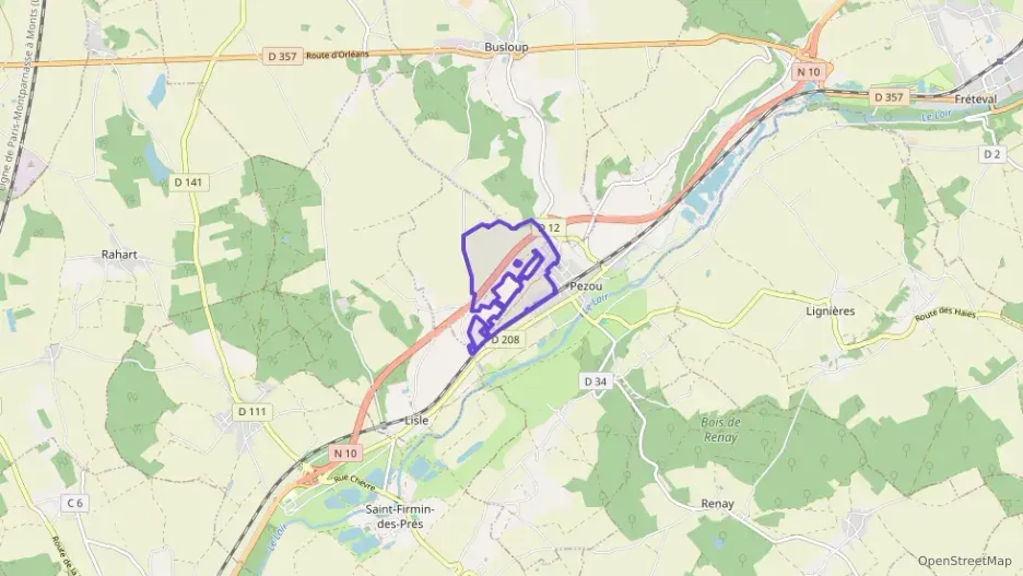 Maison 143 m² quatre pièces à vendre à Pezou Maison 143 m² quatre pièces à vendre à Pezou