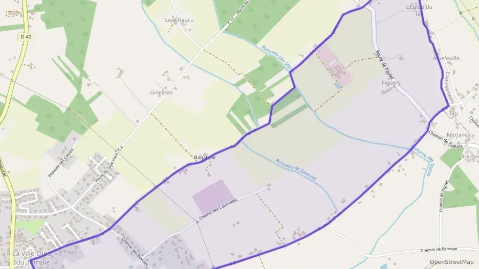 Maison 112 m² cinq pièces à vendre à La Ville-Dieu-du-Temple Maison 112 m² cinq pièces à vendre à La Ville-Dieu-du-Temple