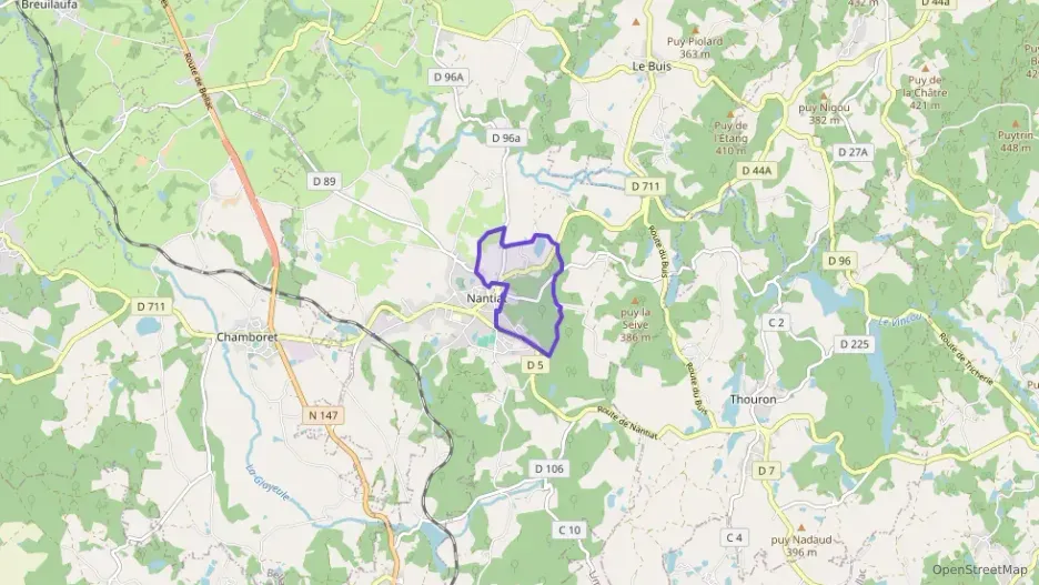 Maison 102 m² quatre pièces à vendre à Nantiat