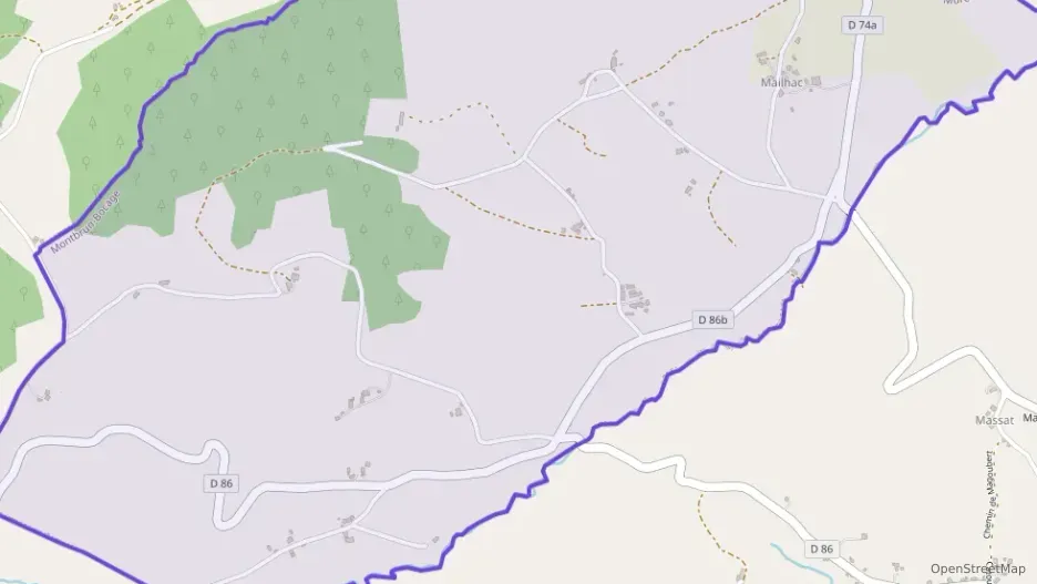 Maison 180 m² quatre pièces à vendre à Montbrun-Bocage Maison 180 m² quatre pièces à vendre à Montbrun-Bocage