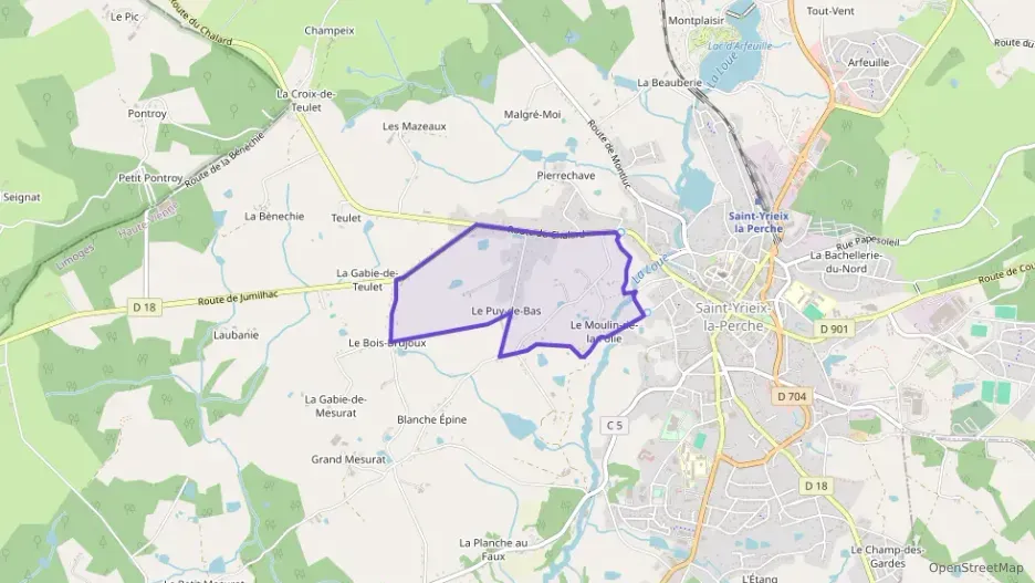 Maison 63 m² trois pièces à vendre à Saint-Yrieix-la-Perche