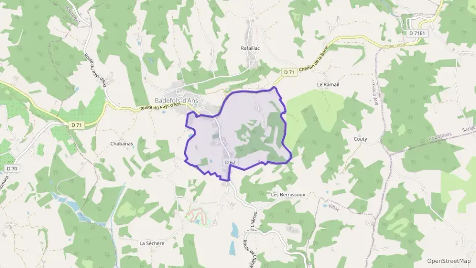 Maison 90 m² quatre pièces à vendre à Badefols-d`Ans