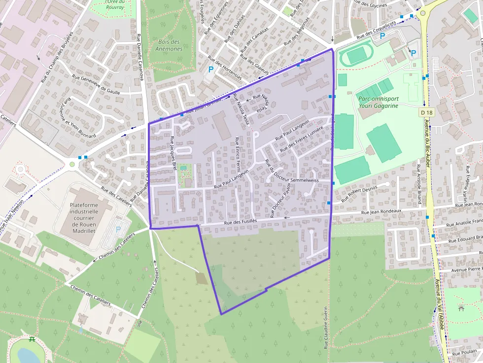 Maison 90 m² quatre pièces à vendre à Saint-Étienne-du-Rouvray