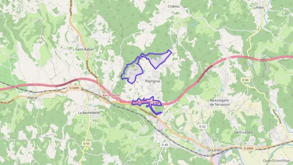 Maison 100 m² quatre pièces à vendre à Peyrignac