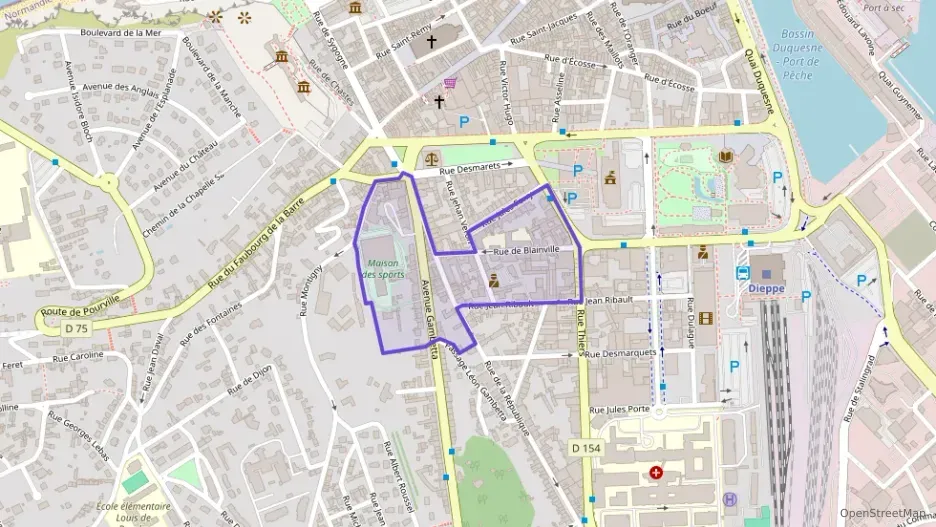 Maison 68 m² quatre pièces à vendre à Dieppe Maison 68 m² quatre pièces à vendre à Dieppe