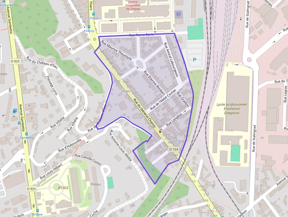 Maison 78 m² trois pièces à vendre à Dieppe