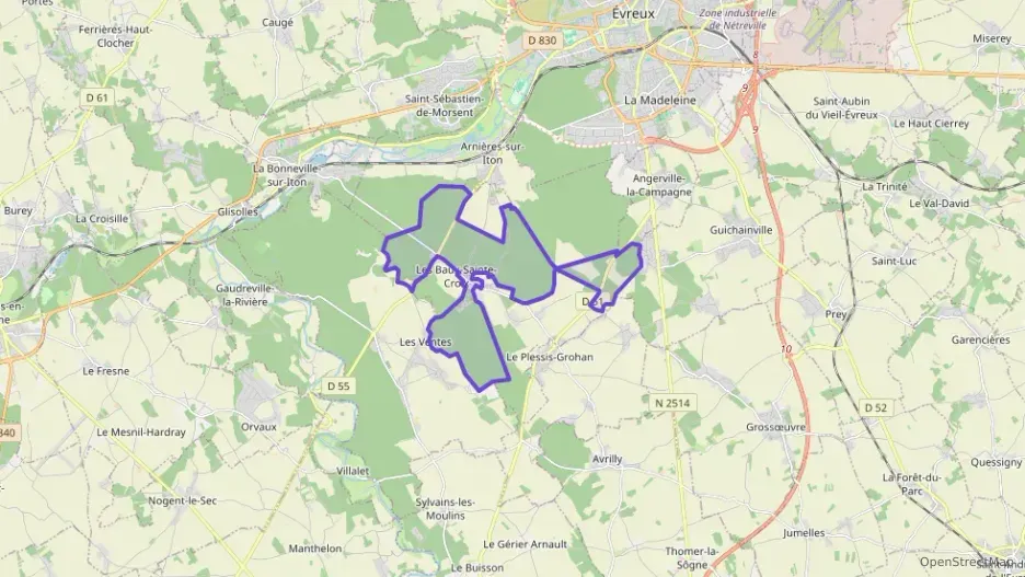 Maison 63 m² quatre pièces à vendre à Les Baux-Sainte-Croix