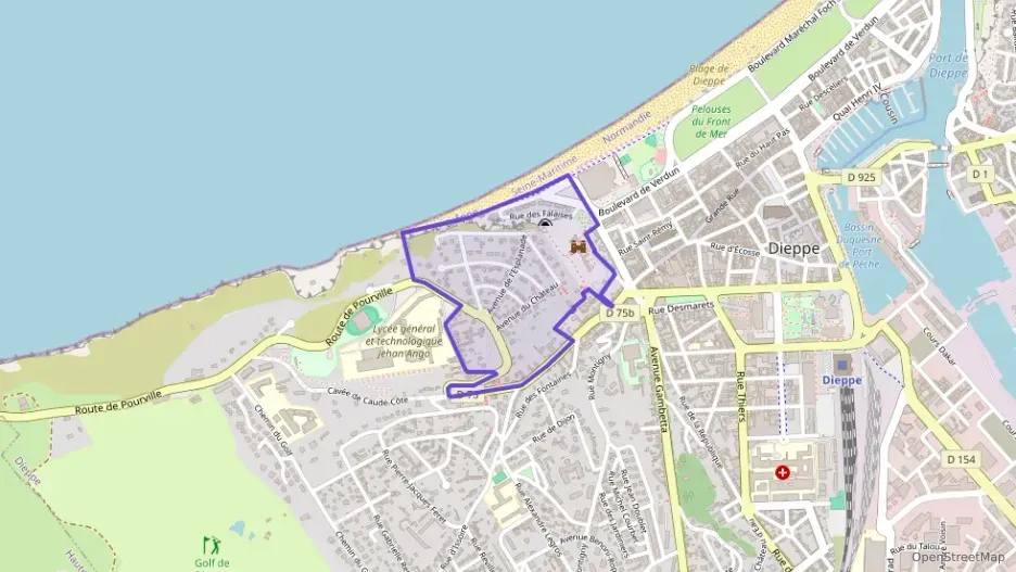 Maison 99 m² quatre pièces à vendre à Dieppe Maison 99 m² quatre pièces à vendre à Dieppe