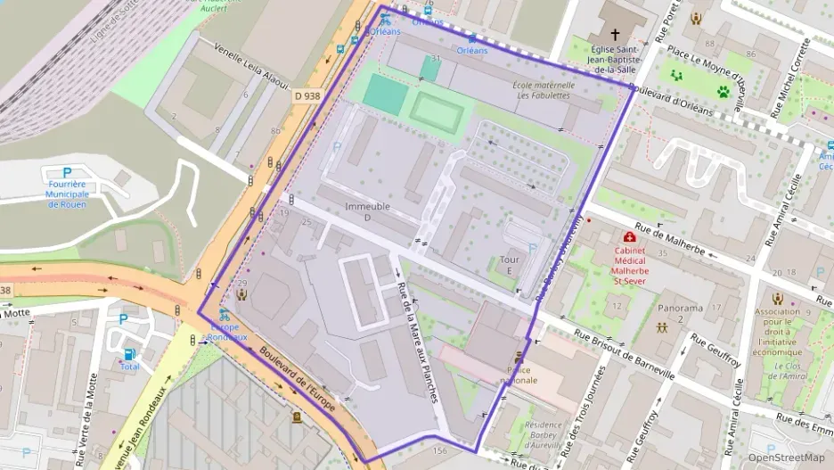 Maison 70 m² trois pièces à vendre à Rouen