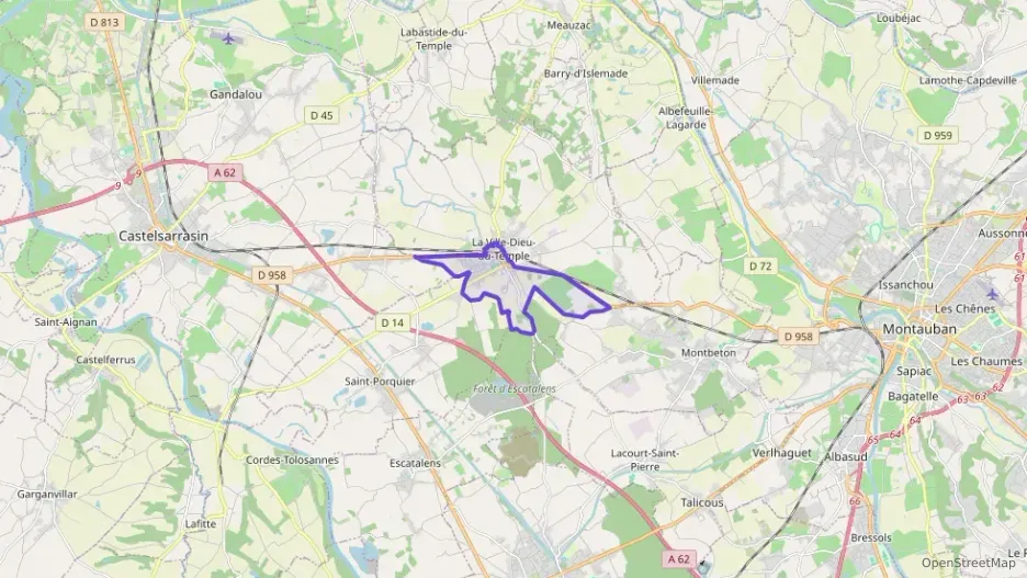 Maison 89 m² quatre pièces à vendre à La Ville-Dieu-du-Temple Maison 89 m² quatre pièces à vendre à La Ville-Dieu-du-Temple