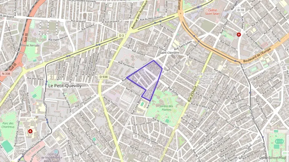 Maison 48 m² trois pièces à vendre à Rouen