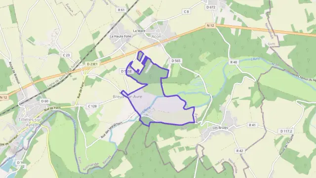 Maison 125 m² quatre pièces à vendre à Breux-sur-Avre