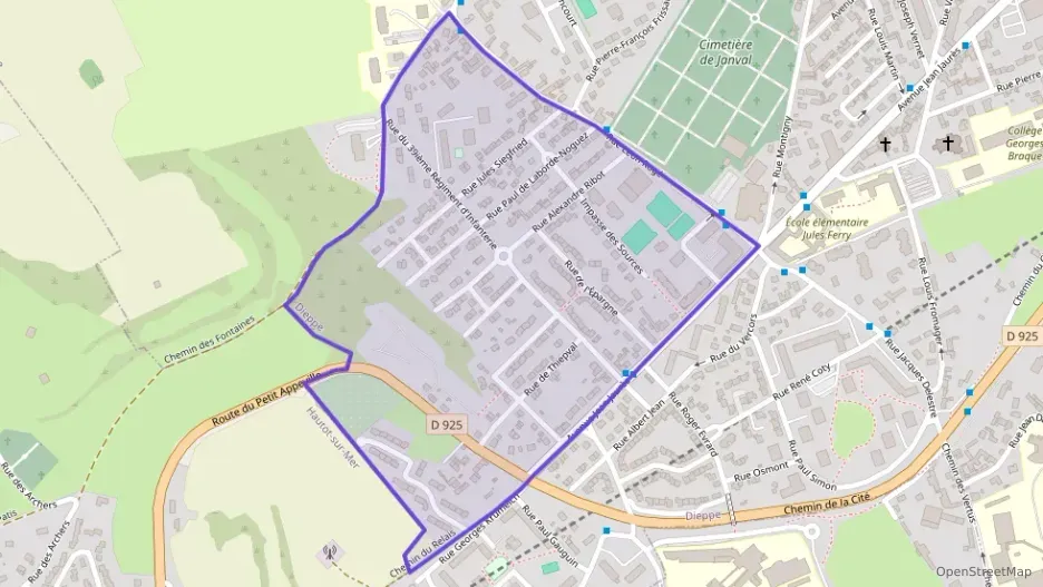 Maison 100 m² cinq pièces à vendre à Dieppe