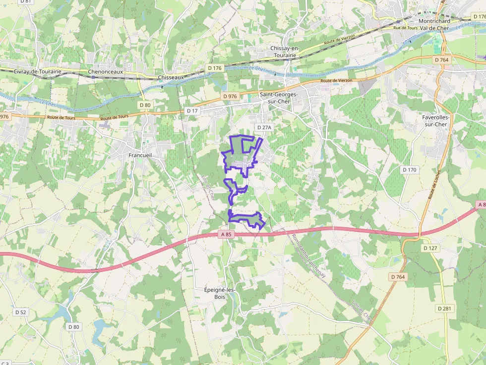 Maison 113 m² 6 pièces à vendre à Saint-Georges-sur-Cher