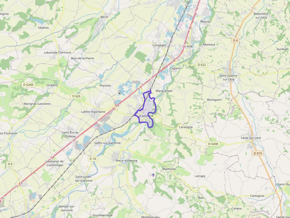 Maison 85 m² quatre pièces à vendre à Carbonne