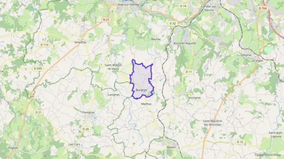 Maison 100 m² cinq pièces à vendre à Burgnac