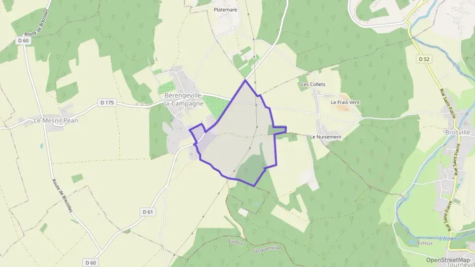 Maison 87 m² trois pièces à vendre à Bérengeville-la-Campagne