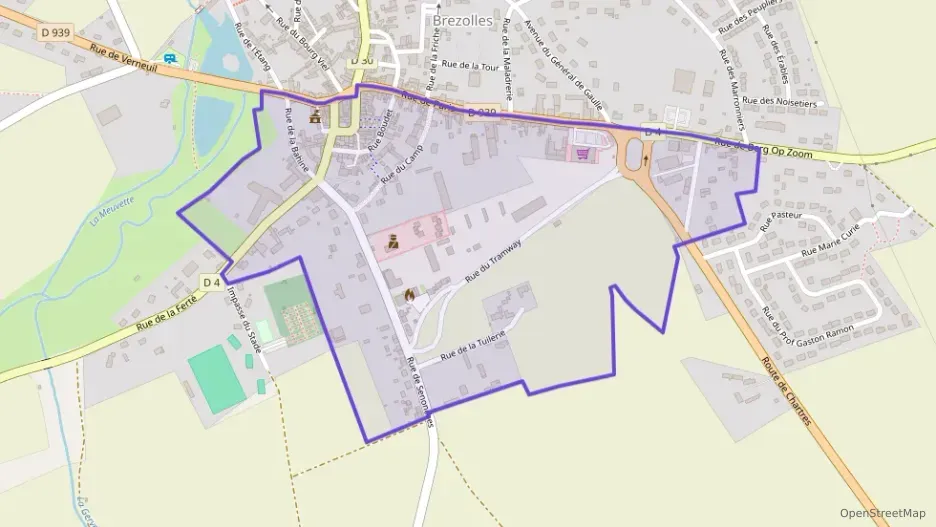 Maison 92 m² quatre pièces à vendre à Brezolles