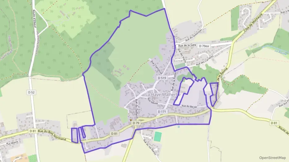 Maison 68 m² quatre pièces à vendre à La Haye-Malherbe Maison 68 m² quatre pièces à vendre à La Haye-Malherbe