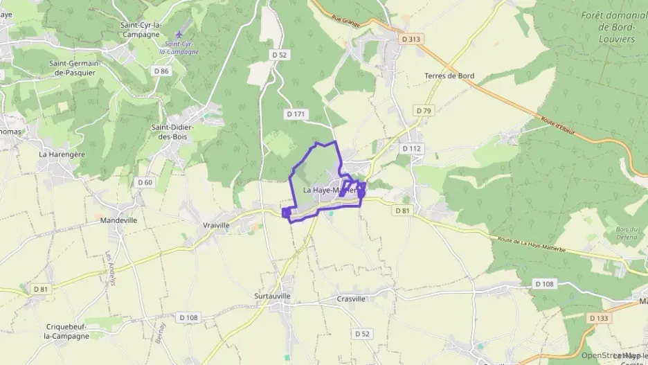 Maison 68 m² quatre pièces à vendre à La Haye-Malherbe Maison 68 m² quatre pièces à vendre à La Haye-Malherbe