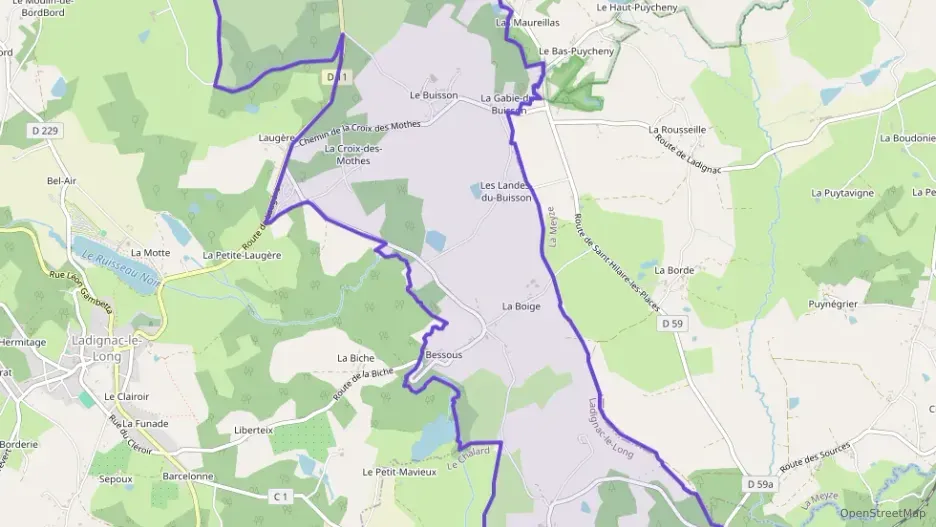 Maison 80 m² trois pièces à vendre à Ladignac-le-Long Maison 80 m² trois pièces à vendre à Ladignac-le-Long