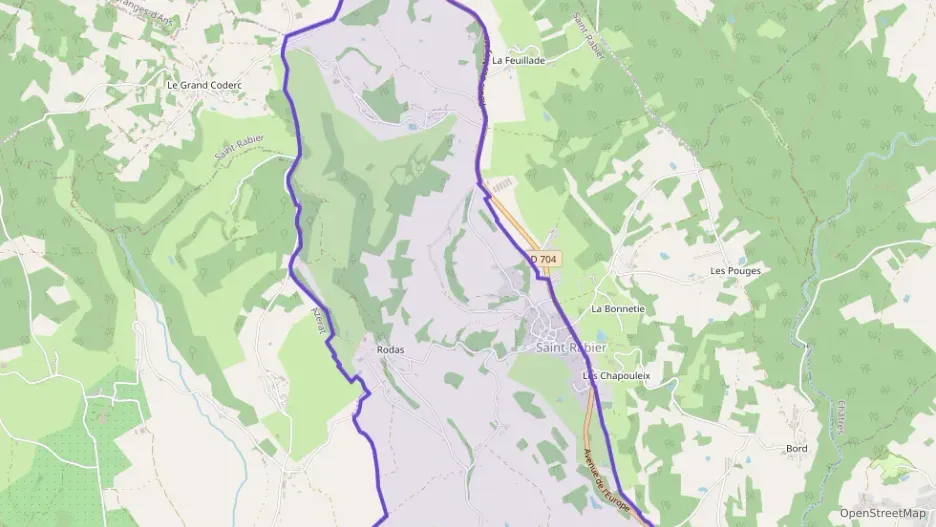 Maison 46 m² trois pièces à vendre à Saint-Rabier