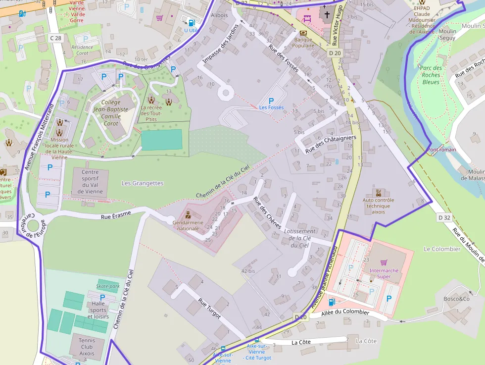 Maison 57 m² quatre pièces à vendre à Aixe-sur-Vienne