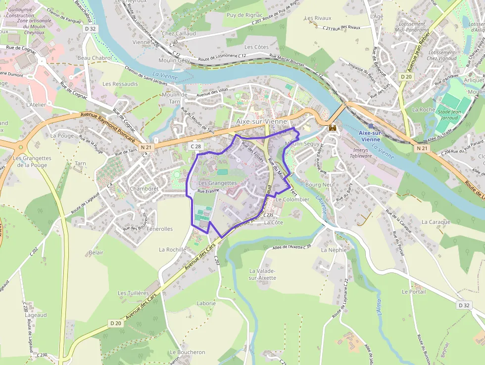 Maison 57 m² quatre pièces à vendre à Aixe-sur-Vienne