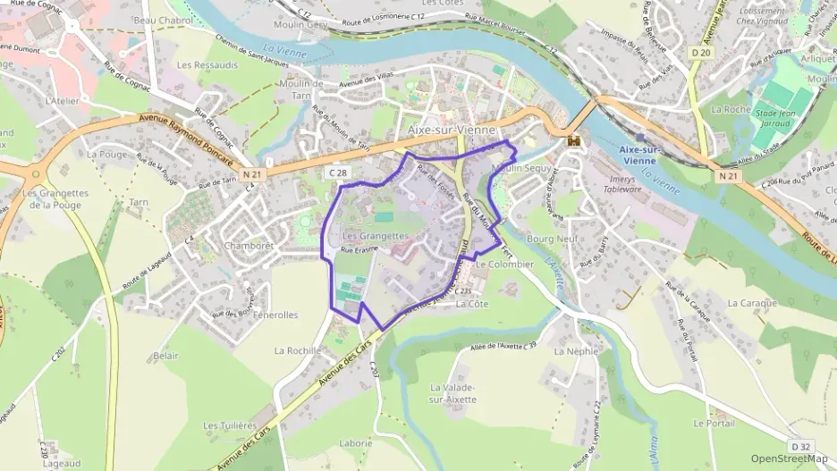 Maison 57 m² quatre pièces à vendre à Aixe-sur-Vienne Maison 57 m² quatre pièces à vendre à Aixe-sur-Vienne