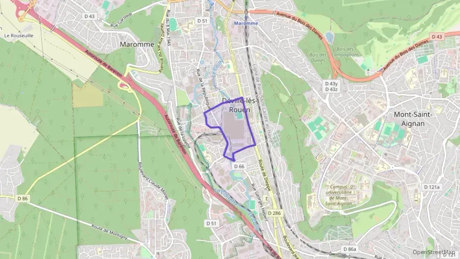 Maison 48 m² trois pièces à vendre à Déville-lès-Rouen Maison 48 m² trois pièces à vendre à Déville-lès-Rouen