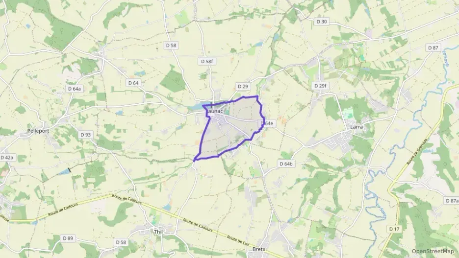 Maison 90 m² quatre pièces à vendre à Launac