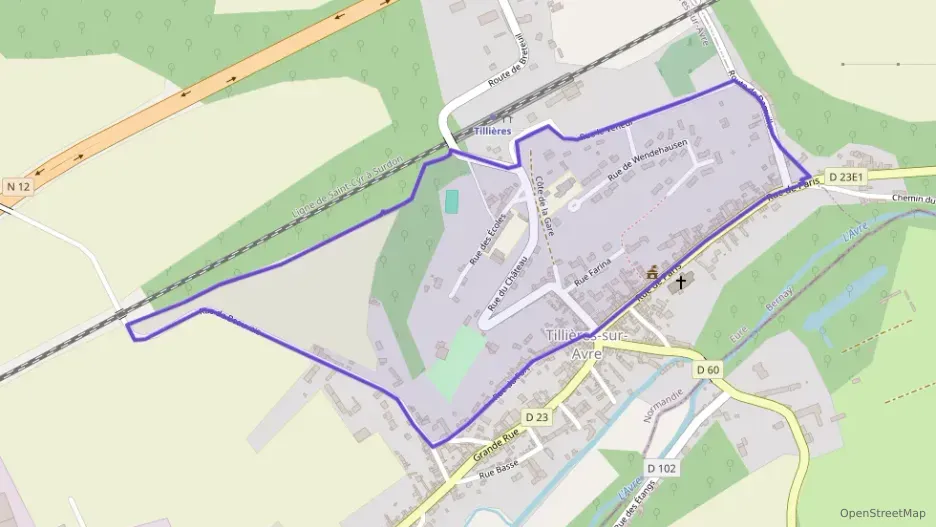Maison 121 m² six pièces à vendre à Tillières-sur-Avre Maison 121 m² six pièces à vendre à Tillières-sur-Avre