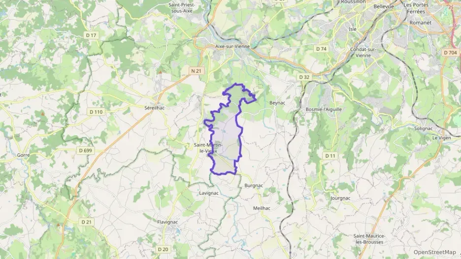 Maison 207 m² six pièces à vendre à Saint-Martin-le-Vieux Maison 207 m² six pièces à vendre à Saint-Martin-le-Vieux