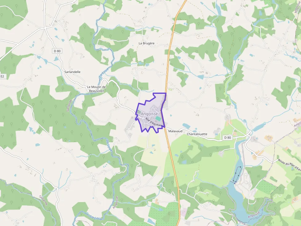 Maison 62 m² trois pièces à vendre à Angoisse