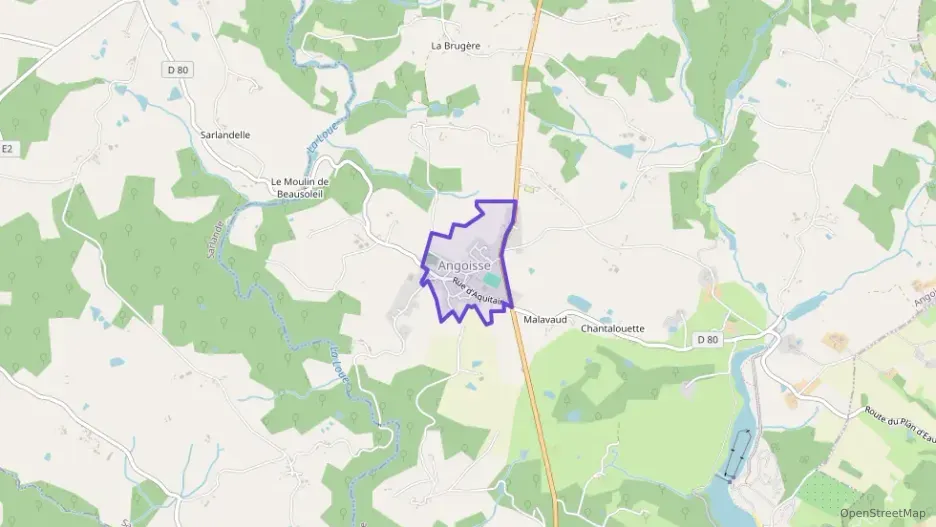 Maison 62 m² trois pièces à vendre à Angoisse Maison 62 m² trois pièces à vendre à Angoisse