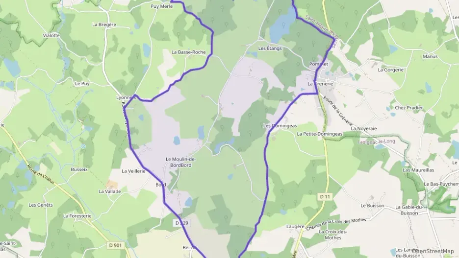 Maison 70 m² quatre pièces à vendre à Ladignac-le-Long Maison 70 m² quatre pièces à vendre à Ladignac-le-Long