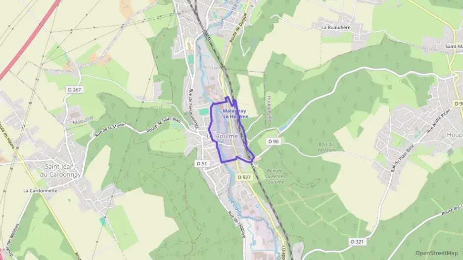 Maison 88 m² trois pièces à vendre à Le Houlme Maison 88 m² trois pièces à vendre à Le Houlme