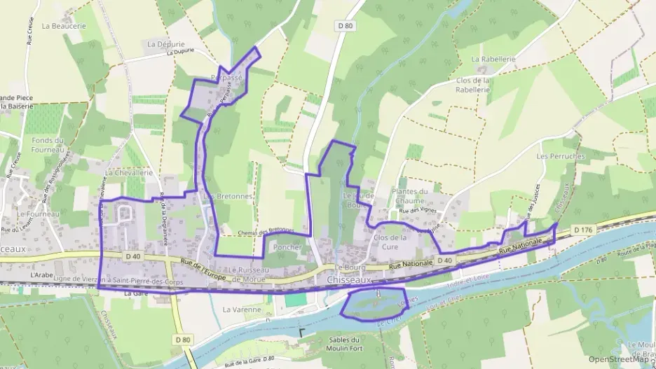 Maison 150 m² sept pièces à vendre à Chisseaux Maison 150 m² sept pièces à vendre à Chisseaux