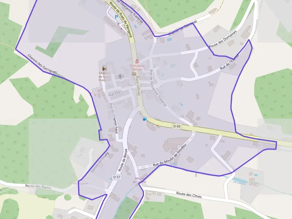 Maison 80 m² trois pièces à vendre à Saint-Pompon