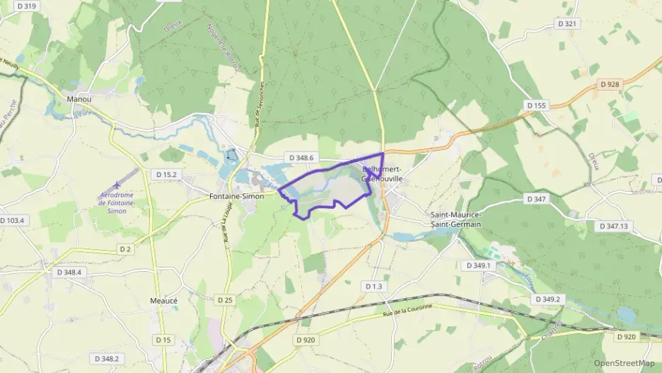 Maison 59 m² trois pièces à vendre à Belhomert-Guéhouville Maison 59 m² trois pièces à vendre à Belhomert-Guéhouville