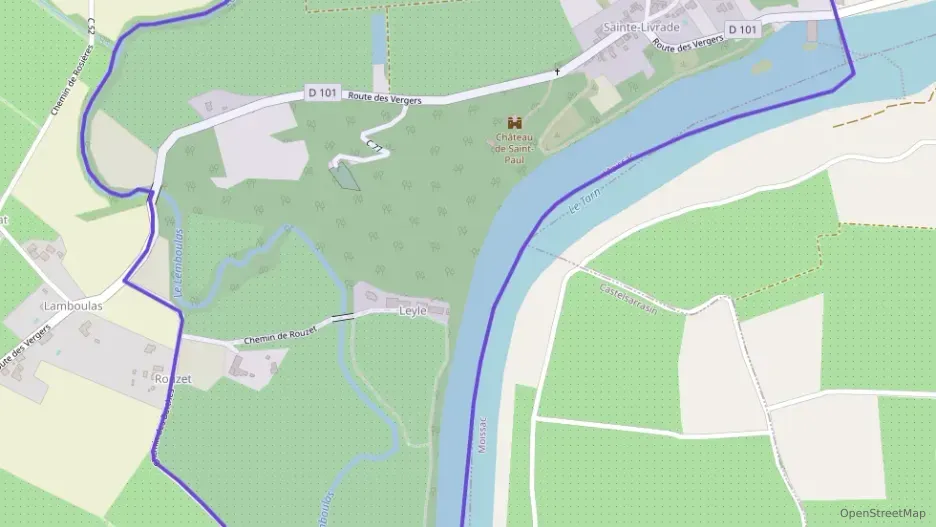 Maison 90 m² trois pièces à vendre à Moissac