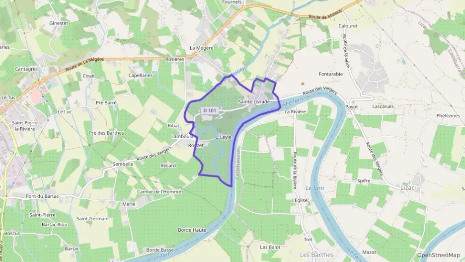 Maison 90 m² trois pièces à vendre à Moissac