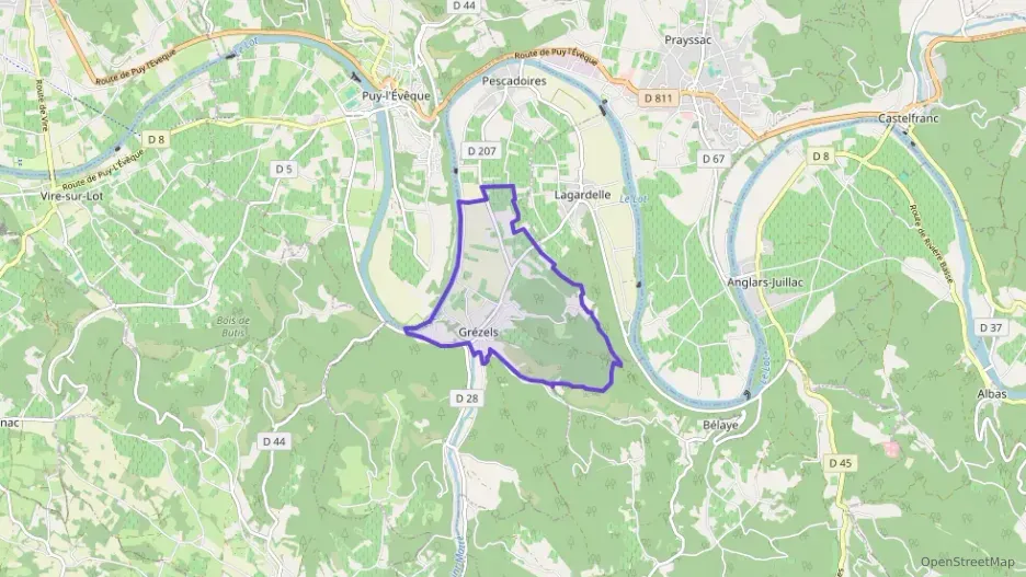 Maison 60 m² trois pièces à vendre à Grézels