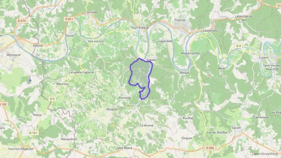 Maison 152 m² quatre pièces à vendre à Grézels