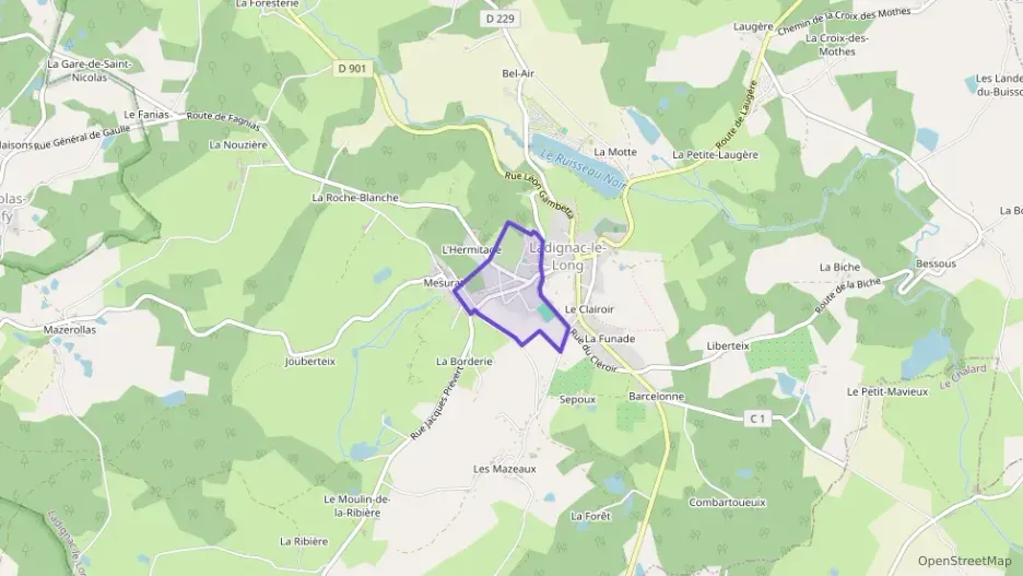 Maison 143 m² cinq pièces à vendre à Ladignac-le-Long