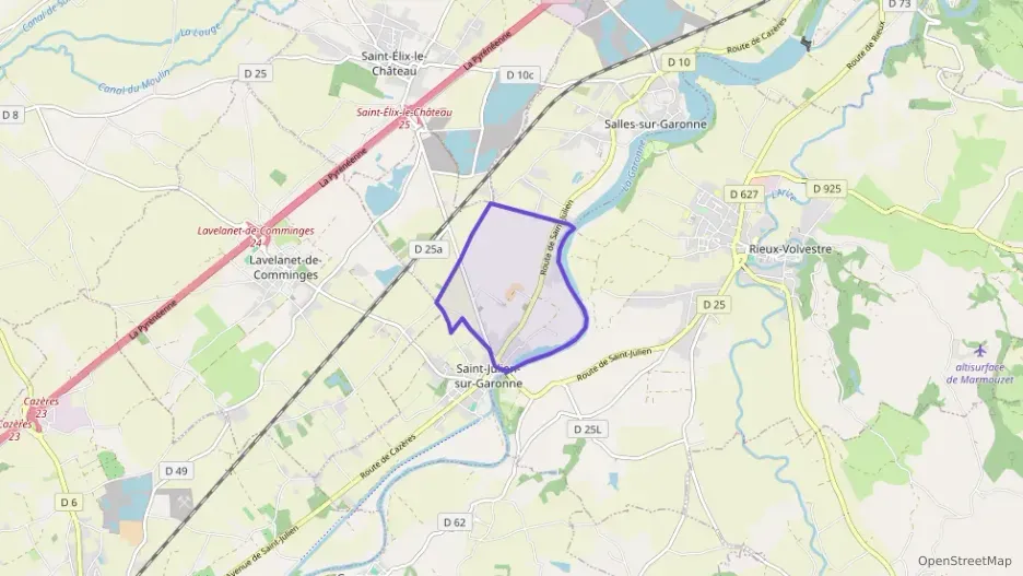 Maison 140 m² quatre pièces à vendre à Saint-Julien-sur-Garonne