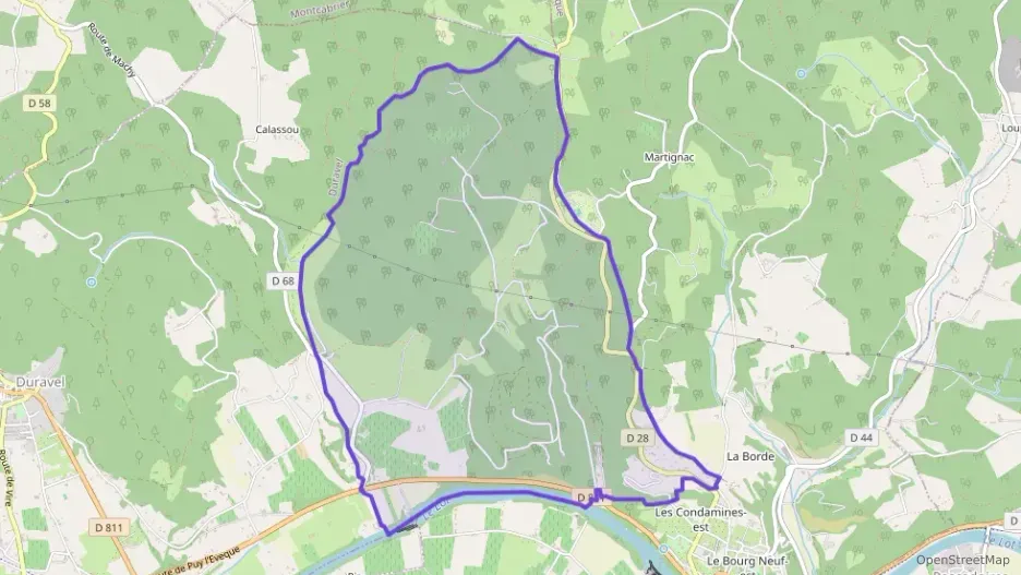 Maison 60 m² quatre pièces à vendre à Puy-l`Évêque Maison 60 m² quatre pièces à vendre à Puy-l`Évêque